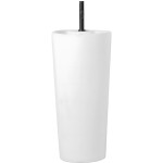 REA - Voľne stojace keramické umývadlo Blanka 41x41 biela REA-U5635