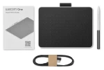 Wacom One Small čierno-červená / Grafický tablet s perom / 152×95 mm / 2048 úrovní prítlaku / USB (CTC4110WLW1B)