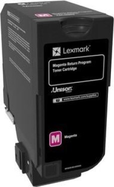 Lexmark 74C20M0 Magenta Originál (ETLEX74C20M0000)