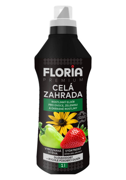 AGRO FLORIA PREMIUM Kvapalné hnojivo Celá záhrada 1 l