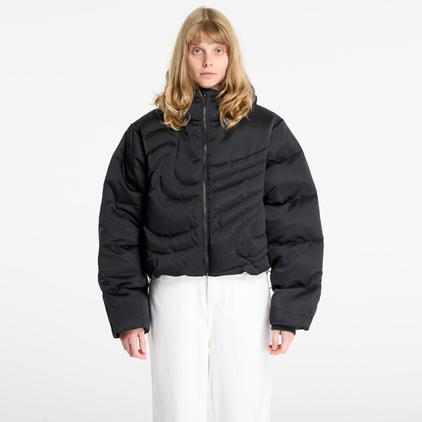 Bunda Nike Sportswear Swoosh Series Women's Therma-FIT Oversized Down Puffer Jacket Black/ Black S