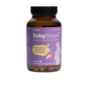 MUMO Doplnok výživy pre tehotné BabyBloom 1 60 kapsúl