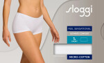 Dámske nohavičky Sloggi Feel Sensational Short 02 biele - Sloggi WHITE 38