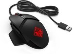 HP OMEN Reactor Mouse čierna / Laserová myš / 16000dpi / 6 tlačidiel (2VP02AA)