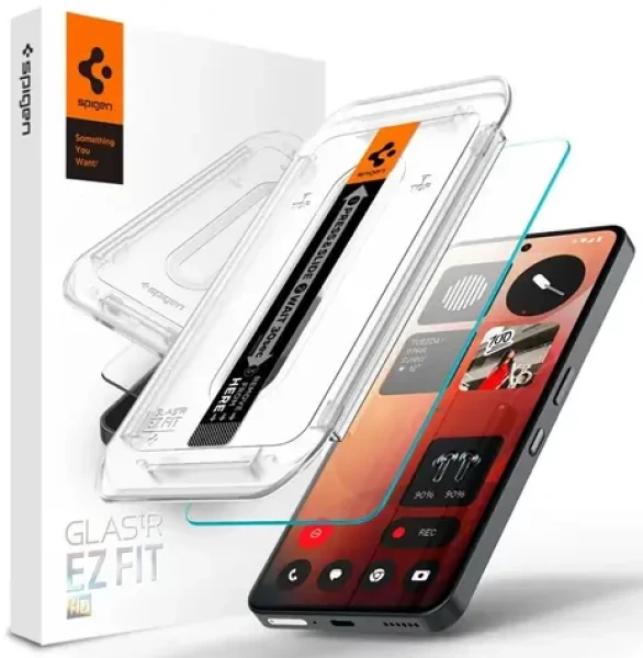 Spigen Glass TR EZ Fit HD 1 Pack ochranné sklo pre Nothing Phone (3a) (3a) Pre (AGL09429)