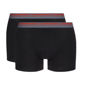 Pánské boxerky 2 ks DIM COLORS CLASSIC BOXER 2x - DIM - černá