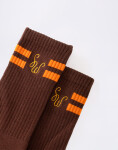 Service Works Monogram Socks Brown