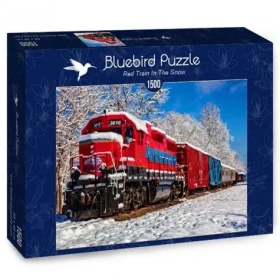 BlueBird Puzzle Vlak v zime
