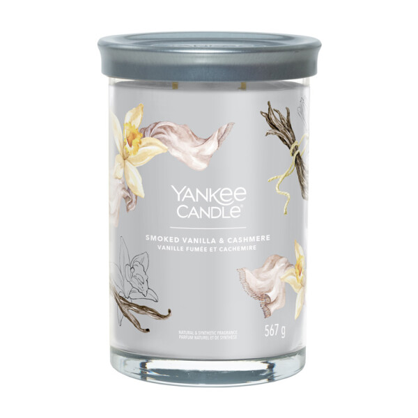 Yankee Candle Signature Smoked Vanilla amp; Cashmere Tumbler 567g (5038581143095)