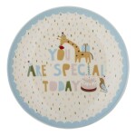 Bloomingville Keramický tanier Celebrate Blue Ø 16 cm