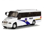 Mamido Policajný autobus Police White so zvukovým napätím