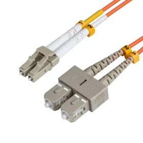 MicroConnect Optical Fibre Cable LC/SC Multimode duplex OM1 2m oranžová (FIB420002)
