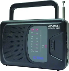 Rádio ANIA čierna / Prenosné rádio