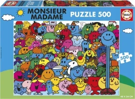 Educa Puzzle Monsieur Madame