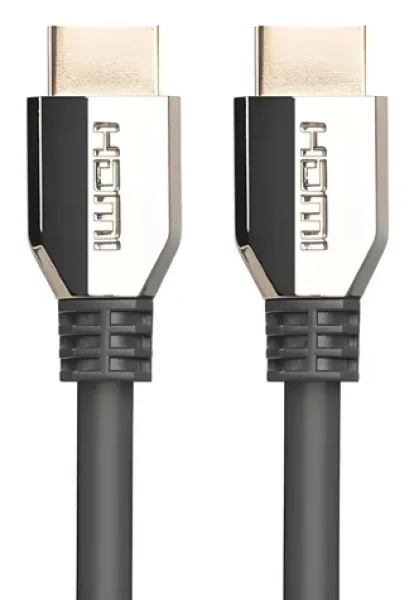 Lanberg CA-HDMI-30CU-0018-BK čierna / Kábel HDMI / HDMI 2.1 / 8K / 48 Gbit / s / 1.8 m (CA-HDMI-30CU-0018-BK)