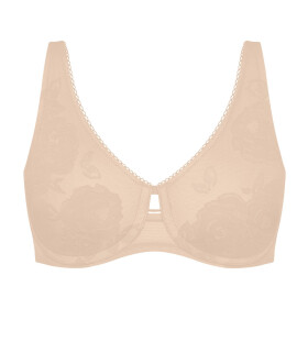 Dámska podprsenka - minimizer Wild Rose Sensation W01 - Triumph černá (0004) 090D