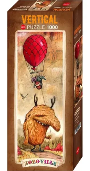 HEYE Vertikálne puzzle Zozoville: Červený balón