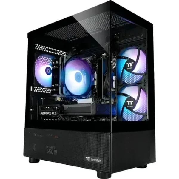 Thermaltake FTW A-Line Air 5060 čierna/priehľadná / Herné PC / AMD RYZEN 7 5700X / RTX 5060 8GB GDDR7 / 16GB DDR4 (PC-000121-DE)