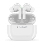 LAMAX Clips1 biela / bezdrôtové slúchadlá do uší / mikrofón / Bluetooth 5.1 (LMXCL1W)