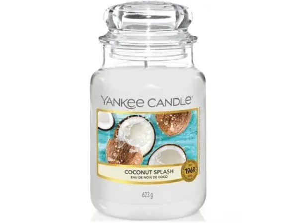 Yankee Candle Coconut Splash veľký pohár 623g / doba horenia: až 150 h (5038581033686)