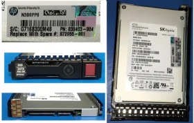 HPE 960GB (Read Intensive) / SSD / 2.5" SATA 6G / SFF / SC (872055-001)