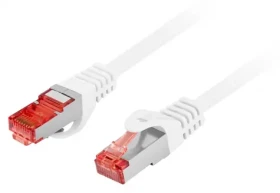 Lanberg CAT6 S/FTP 5m biela / Patch kábel / RJ45 / LSZH / 1 Gbit/s (PCF6-10CU-0500-W)
