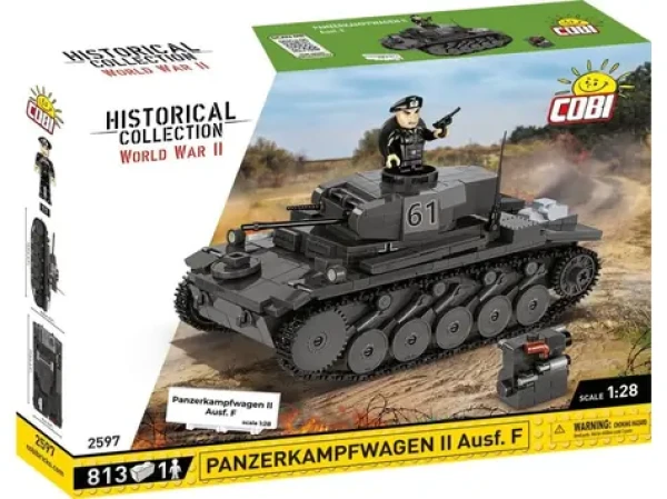 Cobi 2597 II WW Panzerkampfwagen II Ausf. F