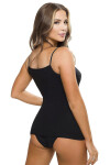 Dámske tielko Rita black plus - EMILI černá 3XL