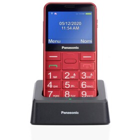 Panasonic KX-TU155 telefón pre seniorov červená; KX-TU155EXRN