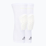 SPORT Kompresný chránič kolien 1ks 710022 White - SELECT L bílá - vzor