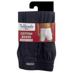 Voľné pánske bavlnené boxerky COTTON BOXER Bellinda čierna