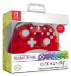 PDP Rock Candy Mini Stormin Cherry / Herný ovládač / drôtový / USB / 2,4 m / Nintendo Switch (500-181-EU-RD)
