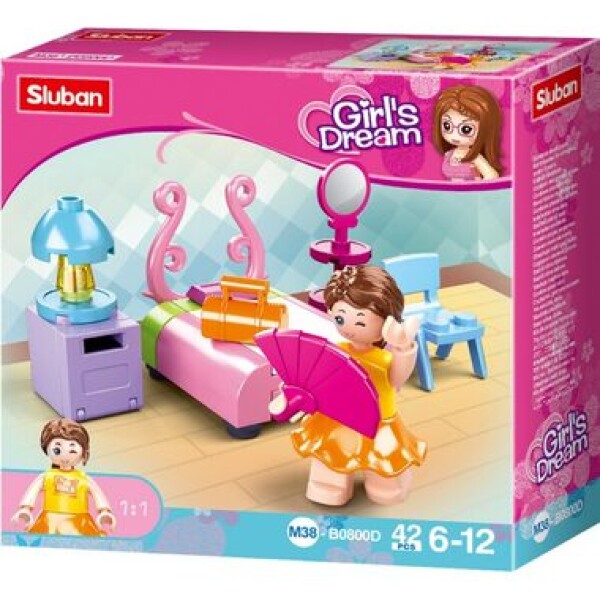 Sluban Girls Dream M38-B0800D Spálňa