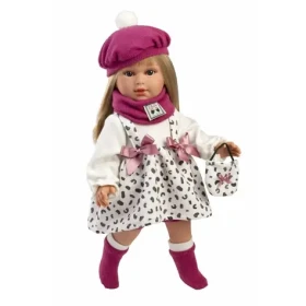 Llorens 54050 CARLA - realistická bábika s mäkkým látkovým telom - 40 cm