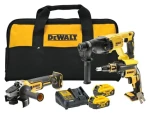 DeWalt XR DCK304P2 / Sada Aku náradie: DCF620 + DCH133 + DCG405 / 2x 18V 5.0Ah (DCK304P2)