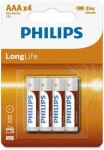 Philips batéria AAA Long Life - 4ks (R03L4B/10)