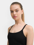 Dámsky crop top na jogu 4FSS23TTSHF270-20S čierna 4F