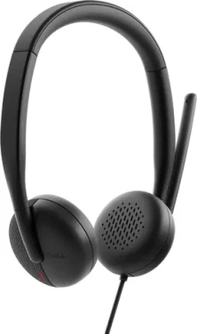 DELL WH3024 čierna / Headset s mikrofónom / USB-C / Microsoft Teams Zoom (WH3024-DWW)