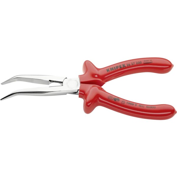 Knipex 26 27 200 VDE ploché ihlové kliešte 40 ° zahnuté 200 mm; 26 27 200