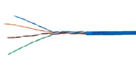 Schrack HSEKU424P1 modrá / Sieťový kábel / U/UTP / Cat5e / AWG24 / 305 m (HSEKU424P1)