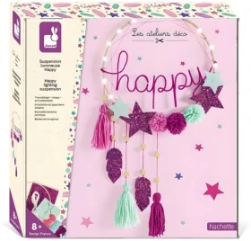 JANOD Kreatívna sada Svetelný lapač snov Happy Maxi Deco