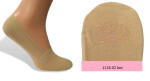 Dámske ponožky "mokasíny" 1118 Béžová UNI