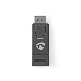 Nedis adaptér DisplayPort - HDMI / DisplayPort zástrčka - HDMI zástrčka / Čierny (CCGB37915BK)