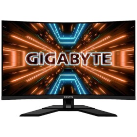 31.5 GIGABYTE M32QC čierna / 2560 x 1440 / VA / 16:9 / 1ms / 3000:1 / 350cd-m2 / HDMI + DP + USB-C / VESA (M32QC-EK)