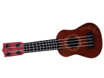 Mamido Detská mini gitara ukulele 25 cm modrá