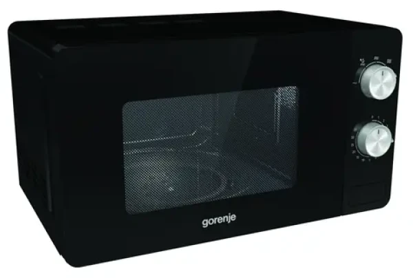 Gorenje MO20E1B čierna / Mikrovlnná rúra / 800 W / 20 l / bez displeja (MO20E1B)