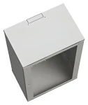 Solarix SENSA-18U-64-11-G / Rozvádzač / Nástenný / 18U / 400 mm / sklenené dvere / RAL 7035 (83000089L)