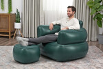 Mamido Nafukovacie kreslo Bestway 75137 tmavo zelené