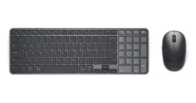 DELL PRO KM746 grafitová / Set bezdrôtovej klávesnice a myši / US International / nabíjacia batéria / 5 tlačidiel (580-BDSC)