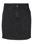 Vero Moda Dámska sukňa VMROSIE 10282620 Black Denim XS